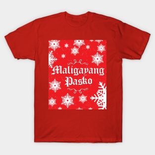 Maligayang Pasko - Team Red T-Shirt